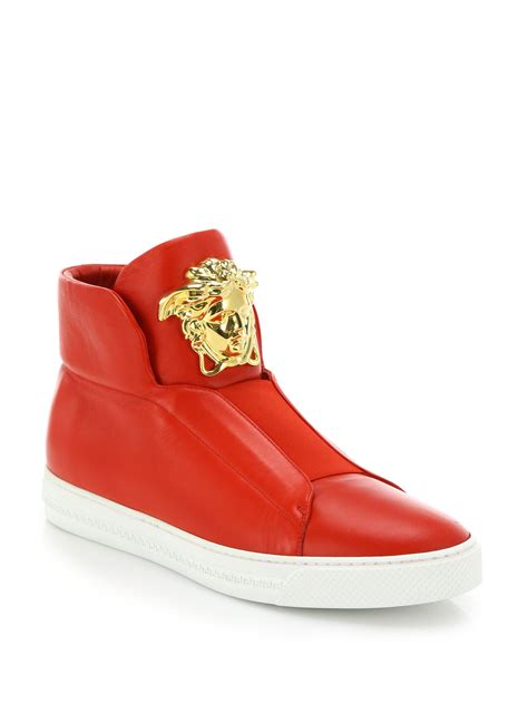 shoes versace red|versace shoes official website.